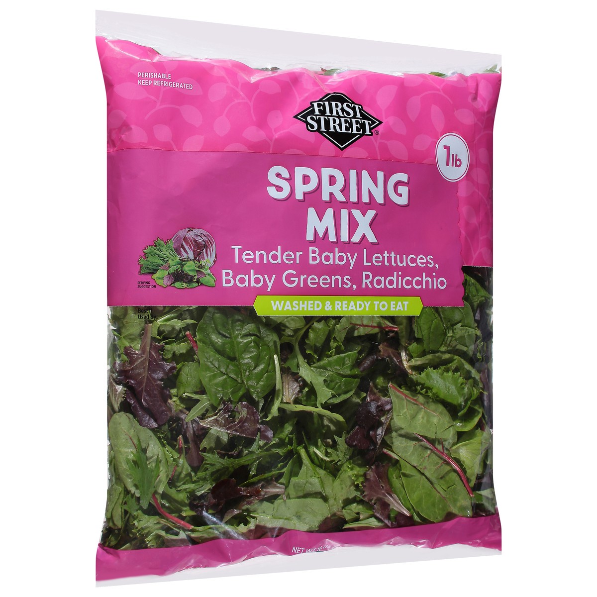 slide 10 of 13, Sun Harvest/First Street Spring Mix, 1 lb