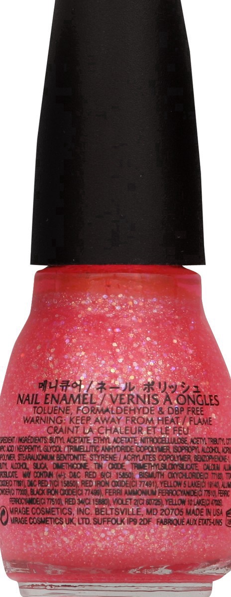 slide 14 of 14, Sinful Colors Bold Color Nail Polish - Pinky Glitter Pink - 0.5 fl oz, 0.5 fl oz