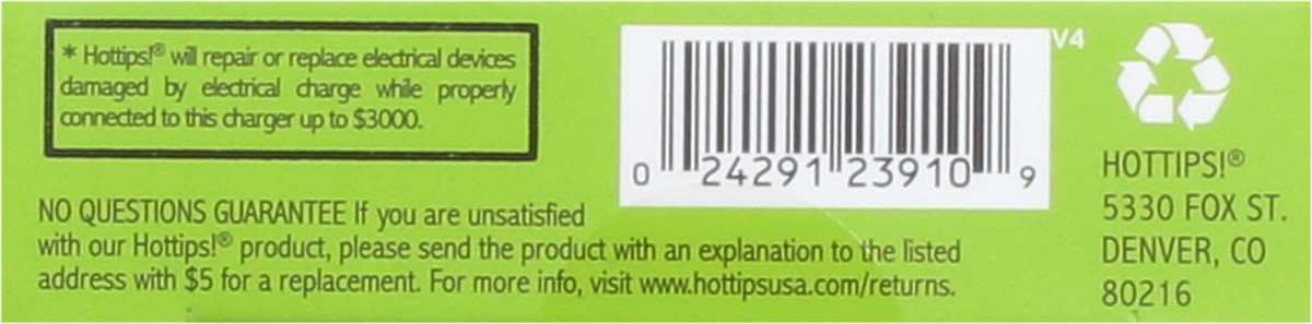 slide 4 of 11, Hottips! Micro-USB Connector 4 Feet Charge & Sync Cable 1 ea, 1 ct