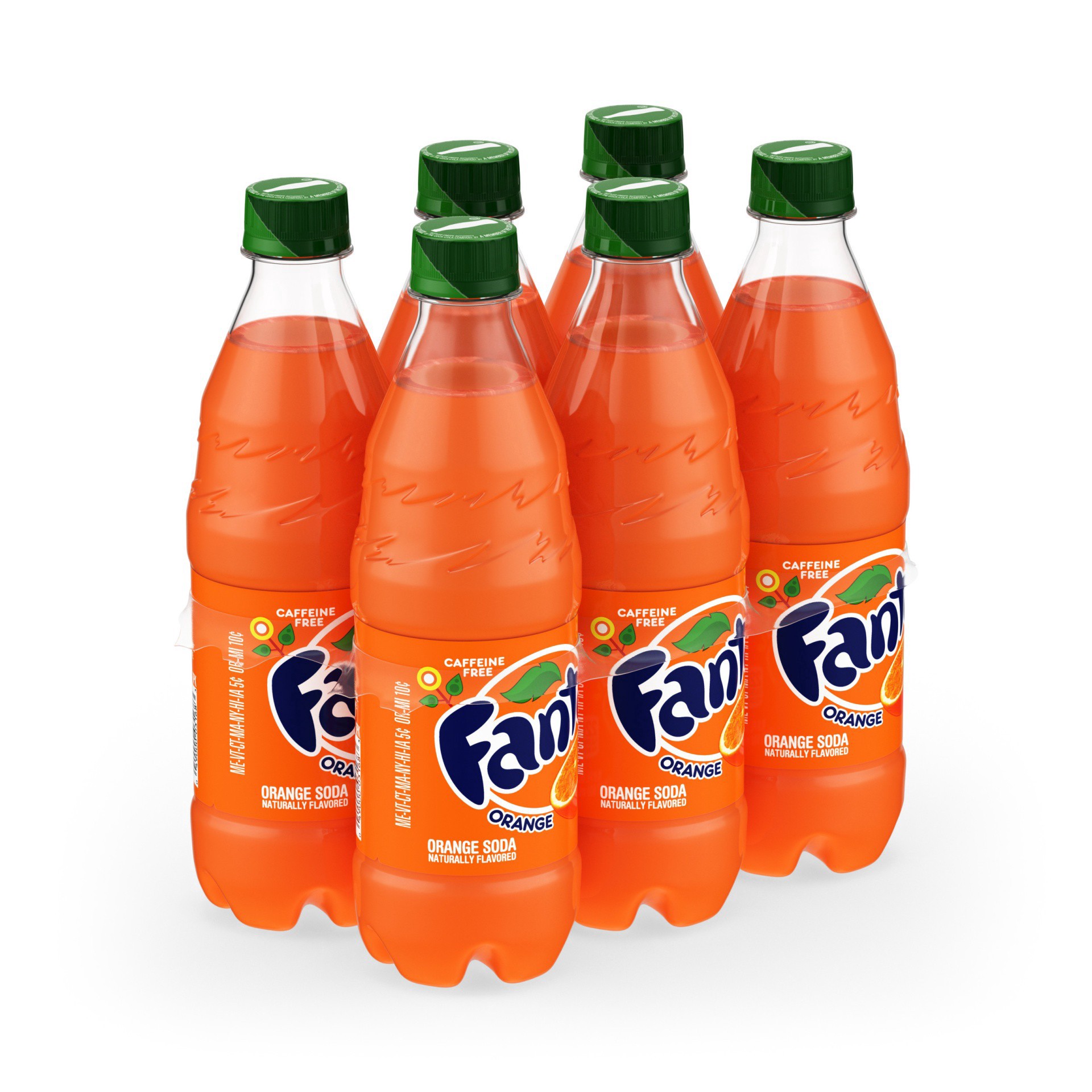 slide 21 of 25, Fanta Orange Soda Bottles, 6 ct; 16.9 oz