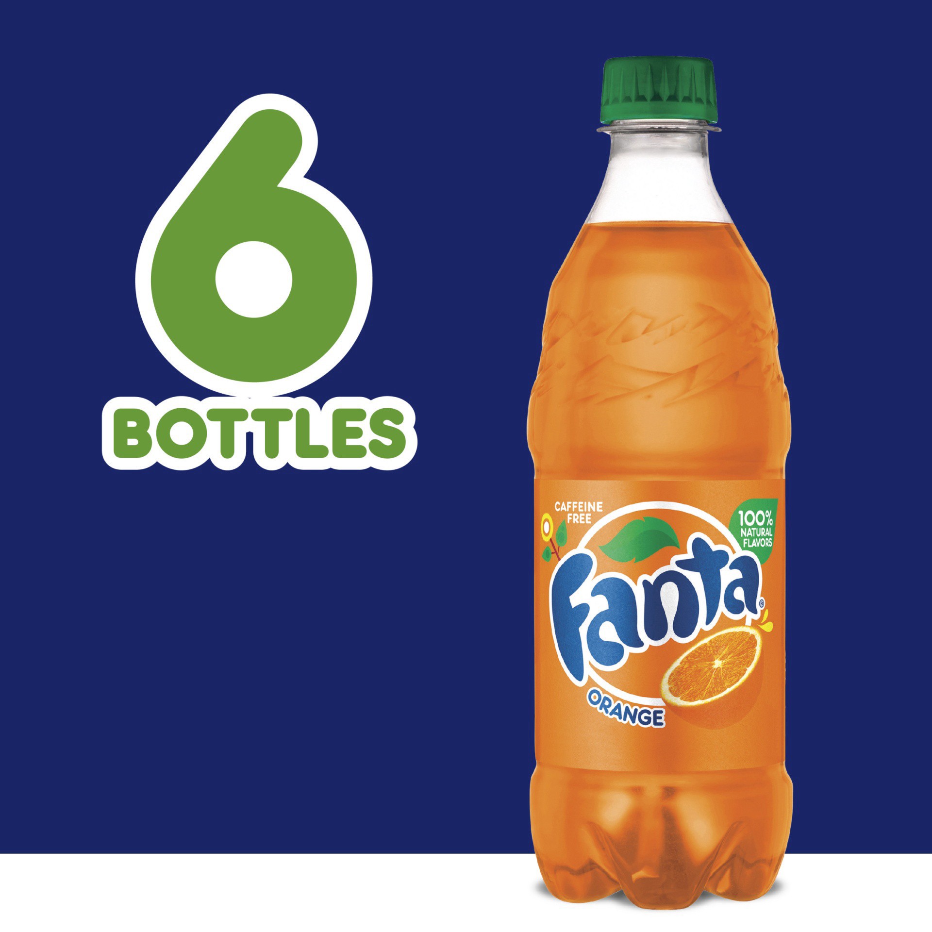 slide 12 of 25, Fanta Orange Soda Bottles, 6 ct; 16.9 oz