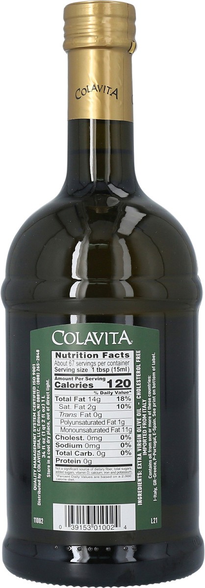 slide 4 of 8, Colavita Premium Selection Extra Virgin Olive Oil, 34 fl oz