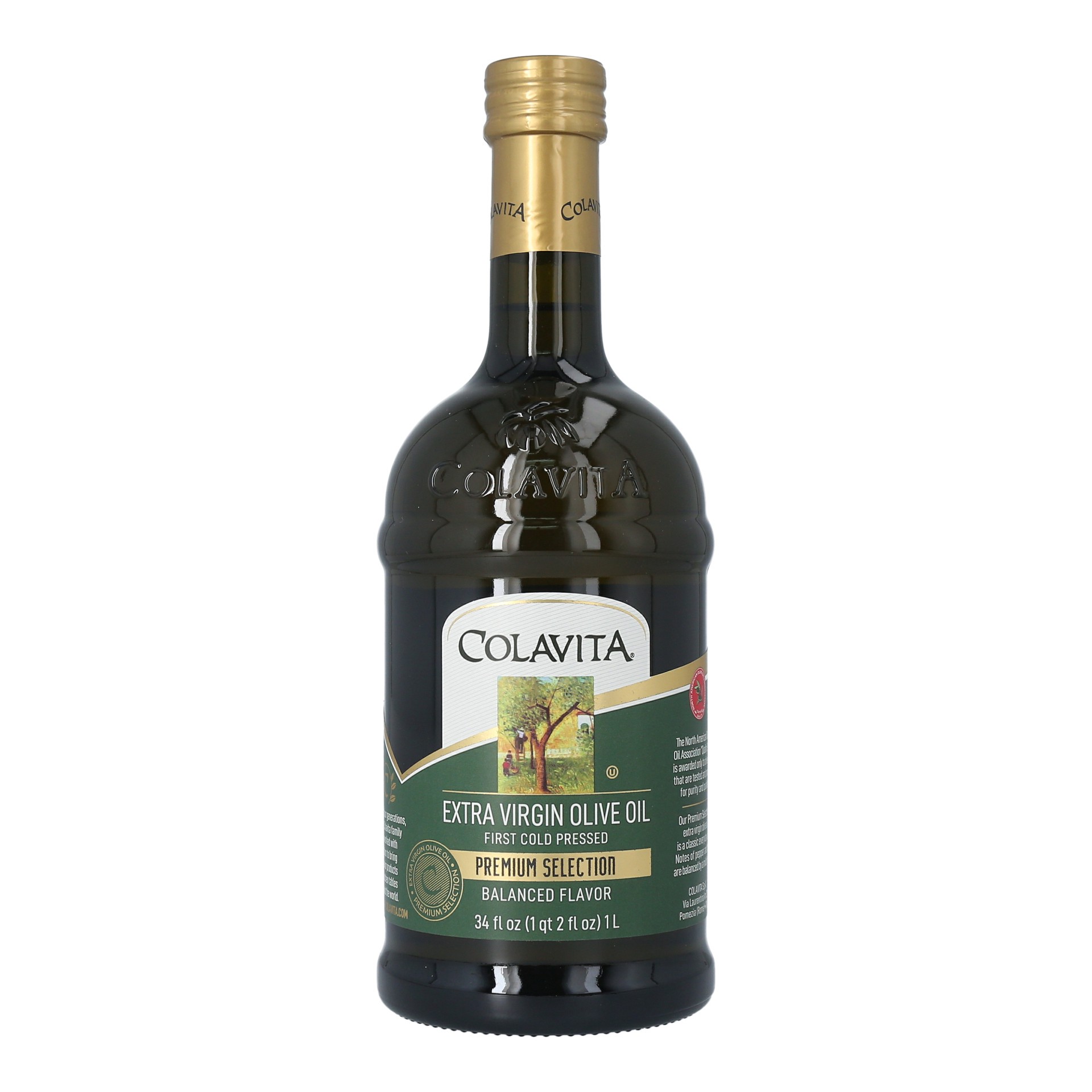 slide 1 of 8, Colavita Premium Selection Extra Virgin Olive Oil, 34 fl oz