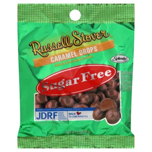 slide 1 of 1, Russell Stover Caramel Drops, 3 oz