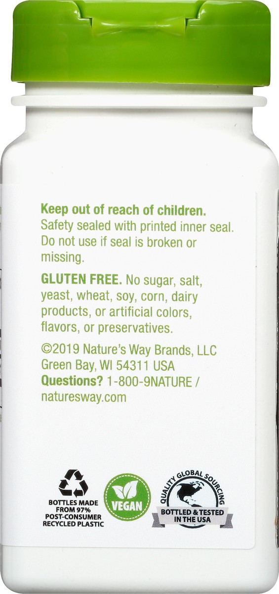 slide 4 of 9, Nature's Way Nettle Leaf, 870 mg per serving, Non-GMO Project, 100 Vcaps, 100 ct