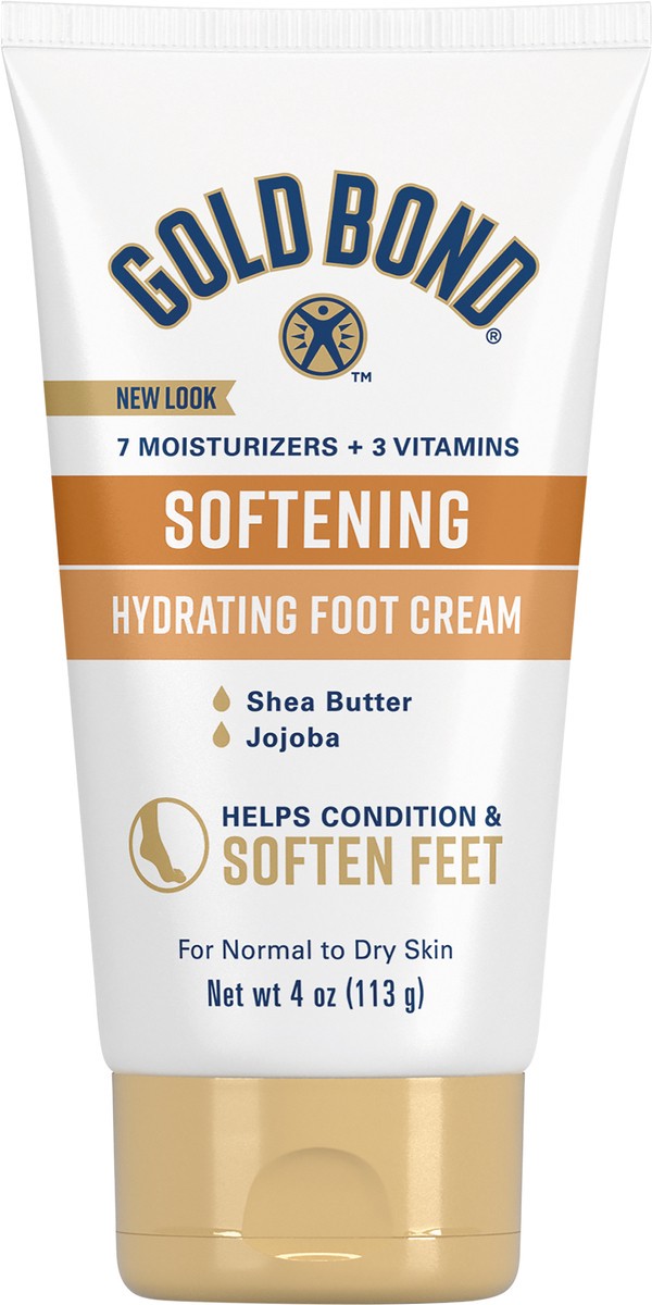 slide 3 of 5, Gold Bond Softening Foot Cream (4 Oz), 4 oz