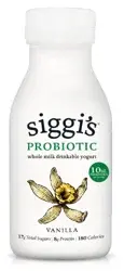 siggi's Probiotic Drinkable Whole Milk Yogurt, Vanilla, 8 fl. oz.