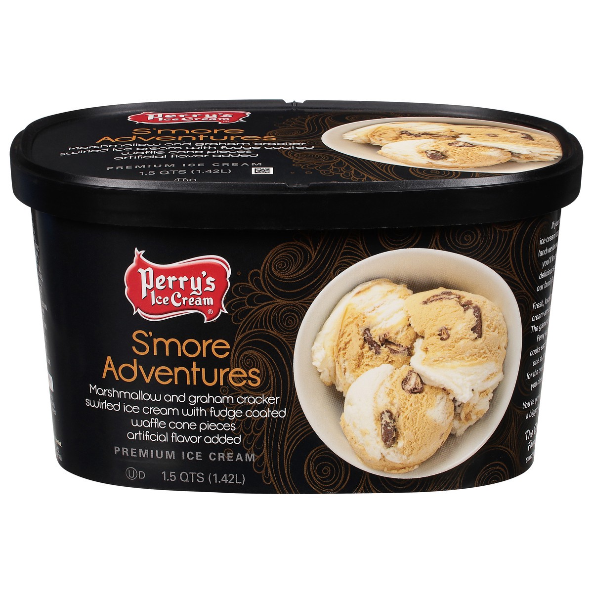 slide 7 of 14, Perry's Ice Cream S'more Adventures Premium Ice Cream 1.5 qt, 1.5 qt