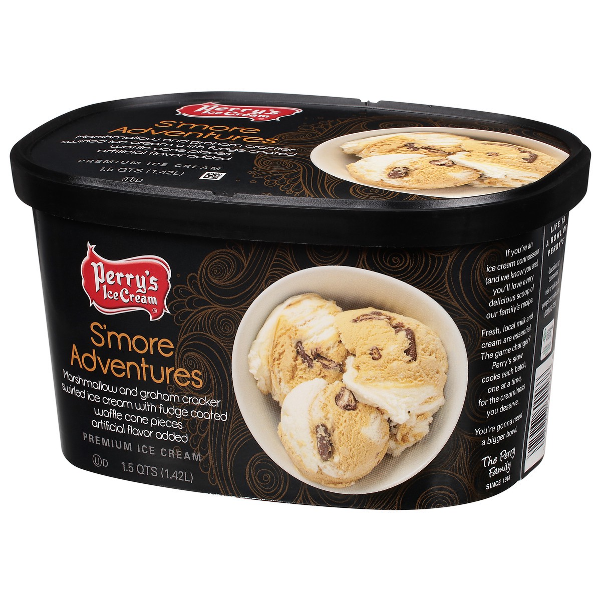 slide 13 of 14, Perry's Ice Cream S'more Adventures Premium Ice Cream 1.5 qt, 1.5 qt