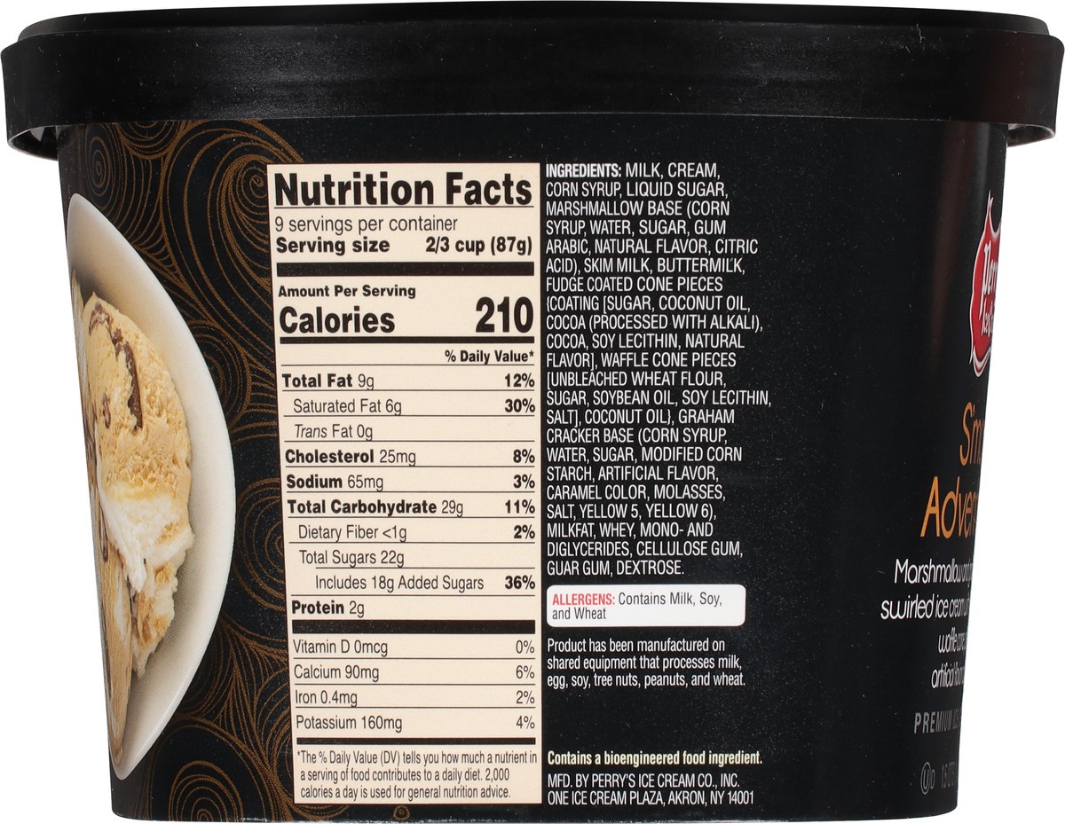 slide 12 of 14, Perry's Ice Cream S'more Adventures Premium Ice Cream 1.5 qt, 1.5 qt