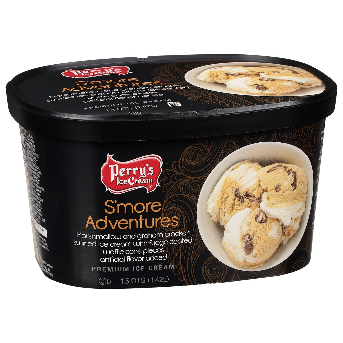 slide 3 of 14, Perry's Ice Cream S'more Adventures Premium Ice Cream 1.5 qt, 1.5 qt