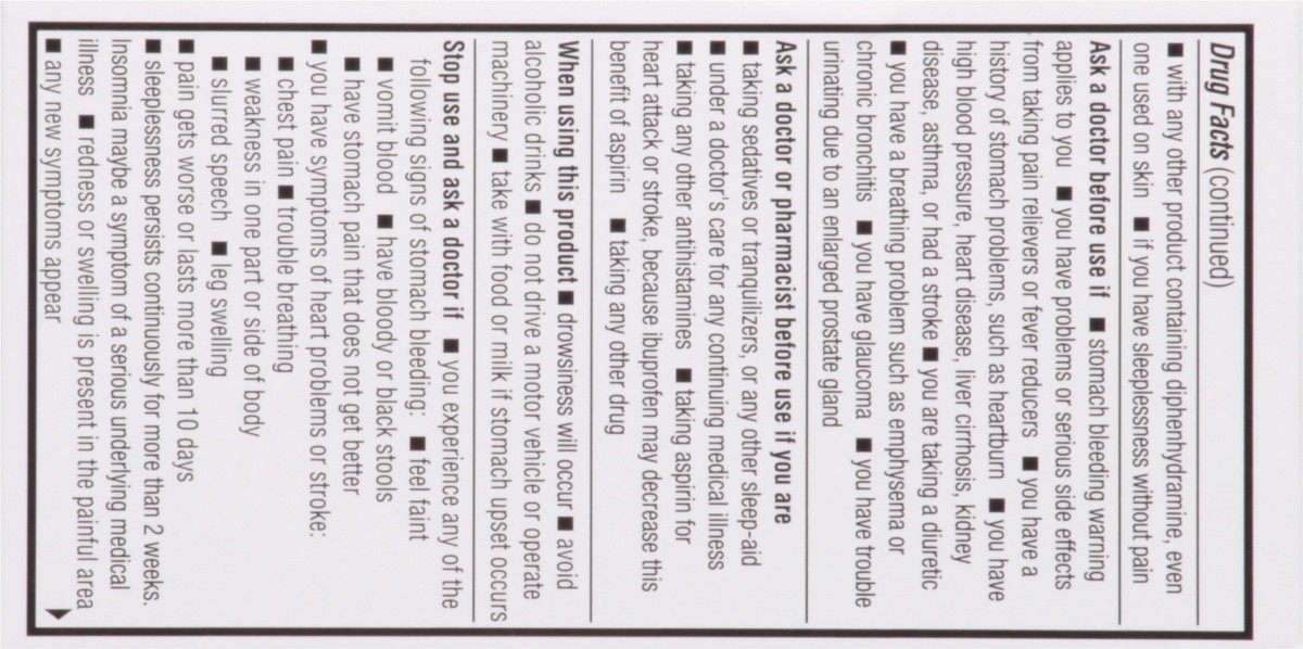 slide 3 of 9, TopCare Health Ibuprofen PM 40 Softgels, 40 ct