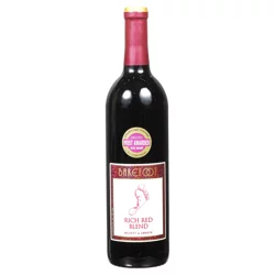 Barefoot Cellars Rich Red Blend Red Wine 750ml