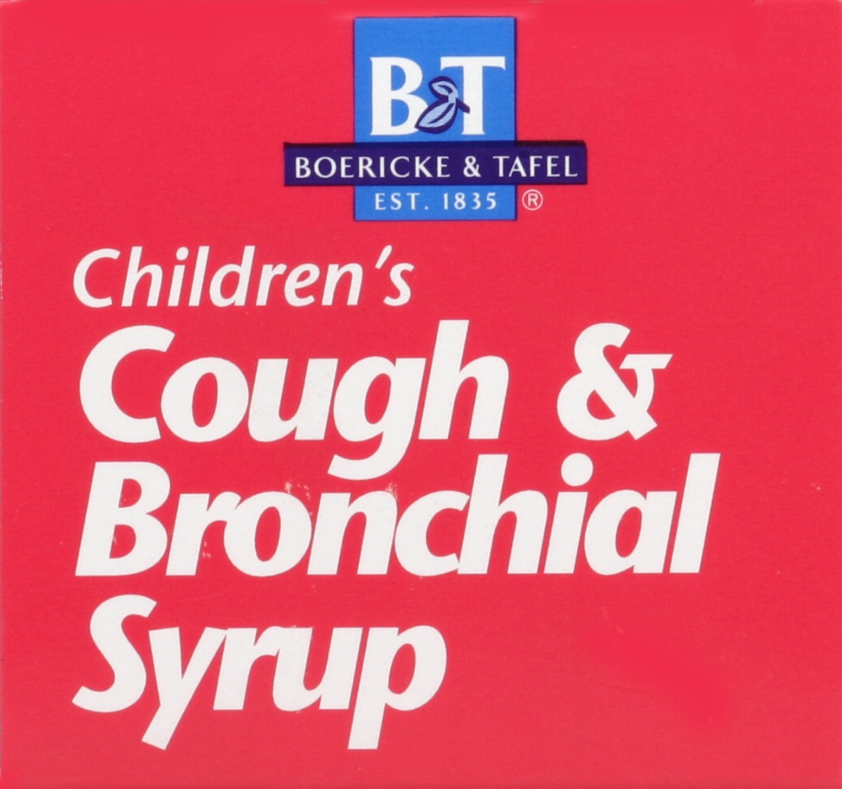 slide 2 of 5, Boericke & Tafel B&T Children's Cough & Bronchial Syrup Non-Drowsy Homeopathic 8 Oz Cherry (Nature's Way Brands), 8 fl oz