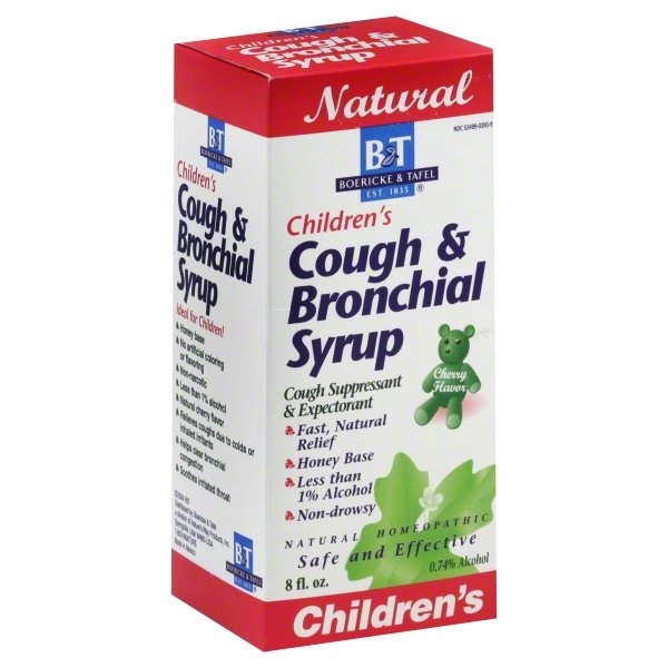 slide 1 of 1, Boericke & Tafel Cough Bronchial Syrup Child, 8 fl oz