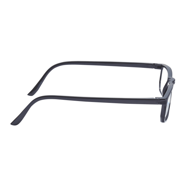 slide 3 of 4, Icu Eyewear Dr. Dean Edell Calexico Reading Glasses, +1.25, Black, 1 ct