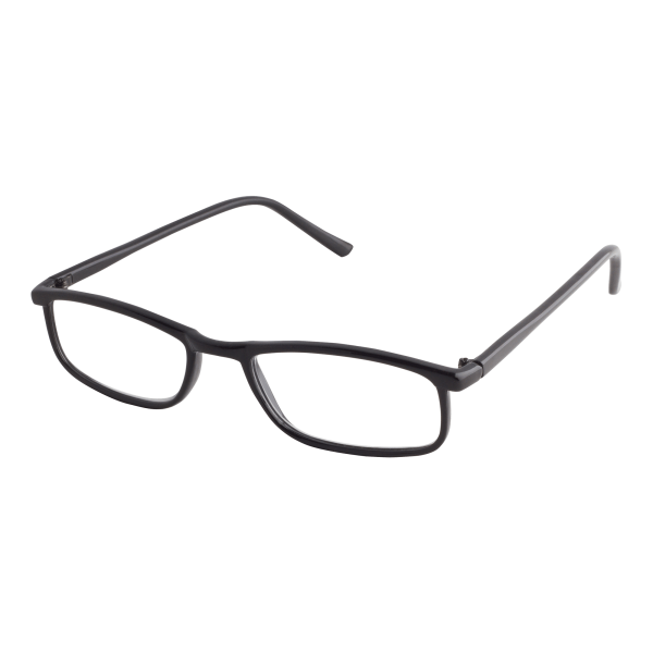 slide 1 of 4, Icu Eyewear Dr. Dean Edell Calexico Reading Glasses, +1.25, Black, 1 ct