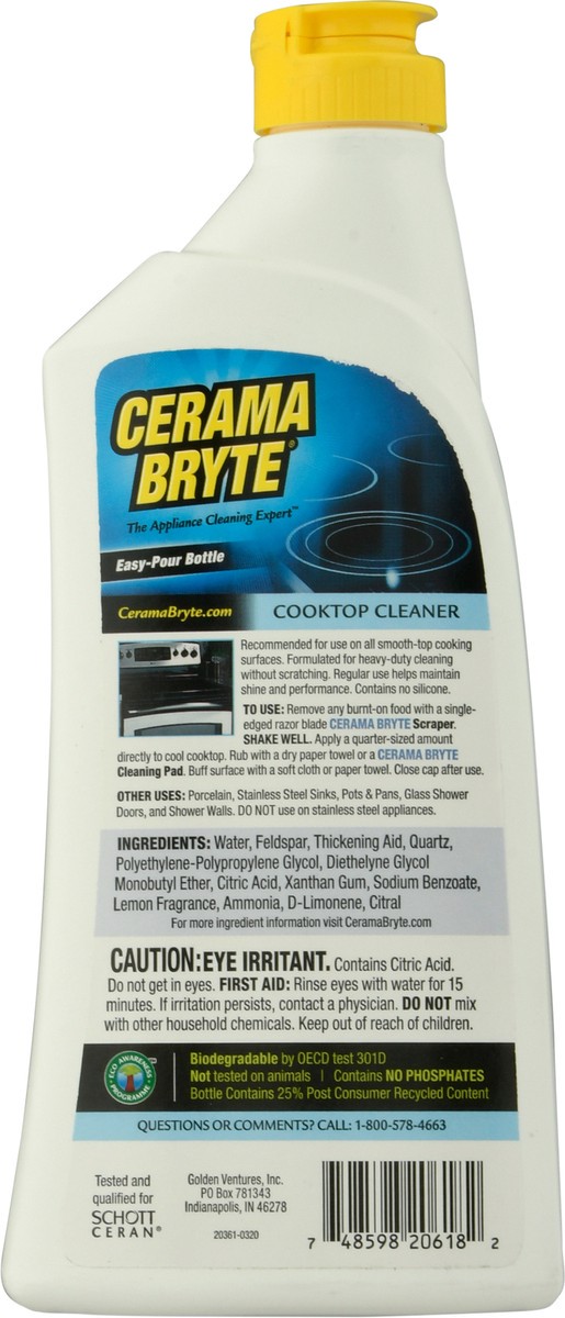 slide 6 of 10, Cerama Bryte Cooktop Cleaner, 18 oz