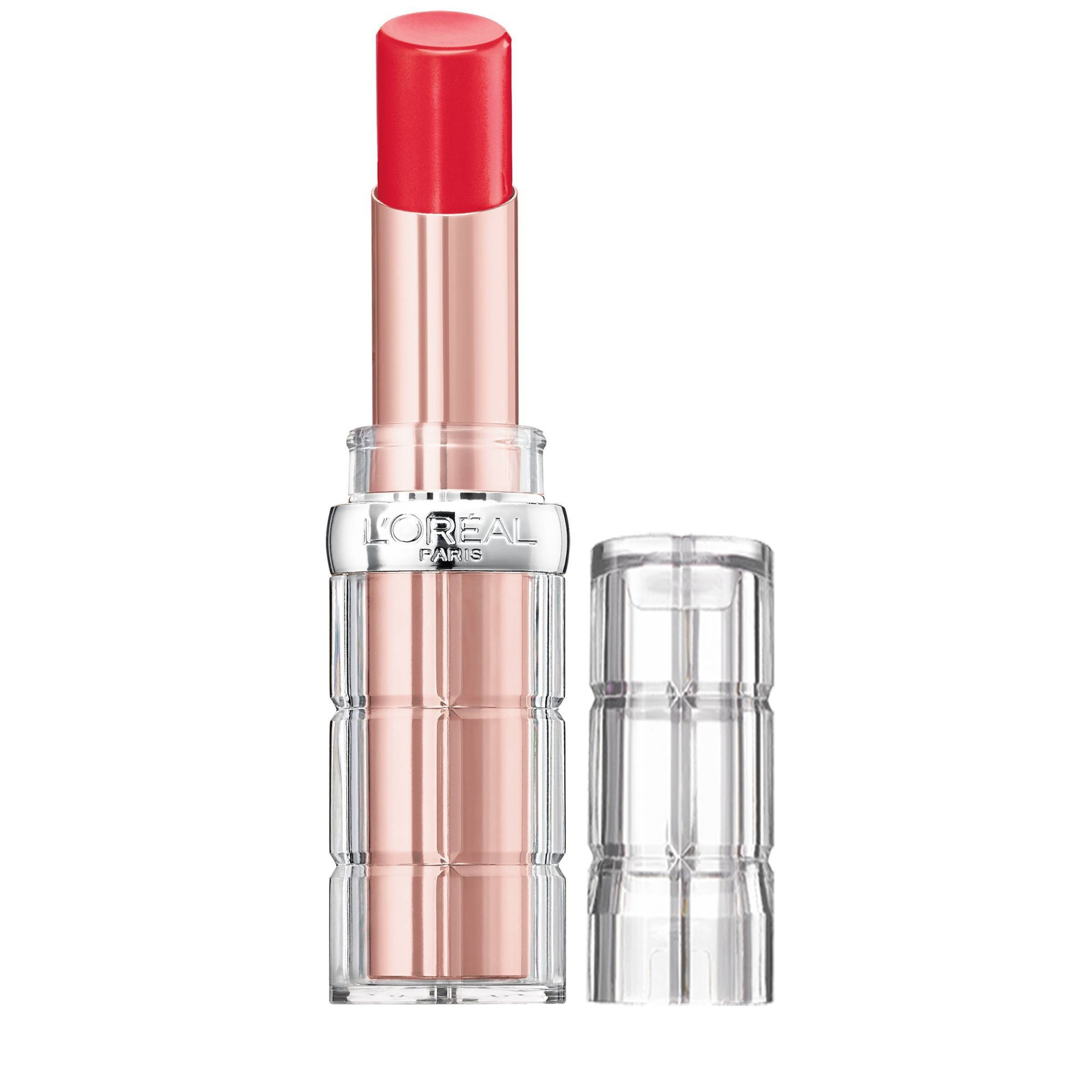 slide 1 of 7, L'Oréal Colour Riche Plump And Shine Sheer Lipstick - Watermelon Plump, 0.1 oz