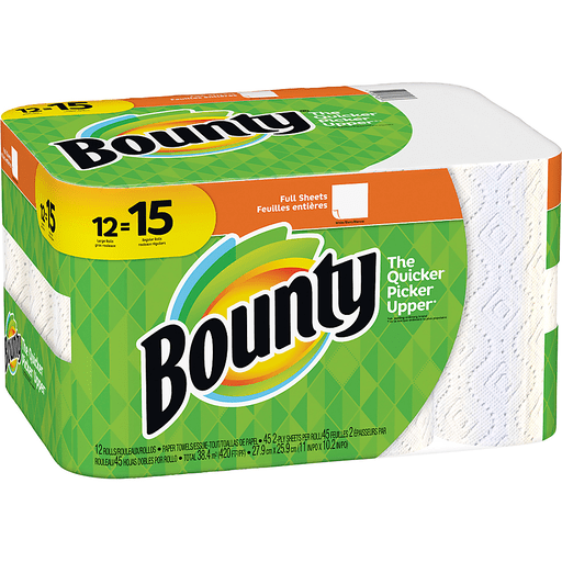 slide 6 of 8, Bounty Paper Towels, 12 ct