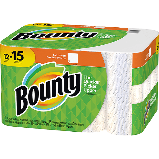 slide 8 of 8, Bounty Paper Towels, 12 ct