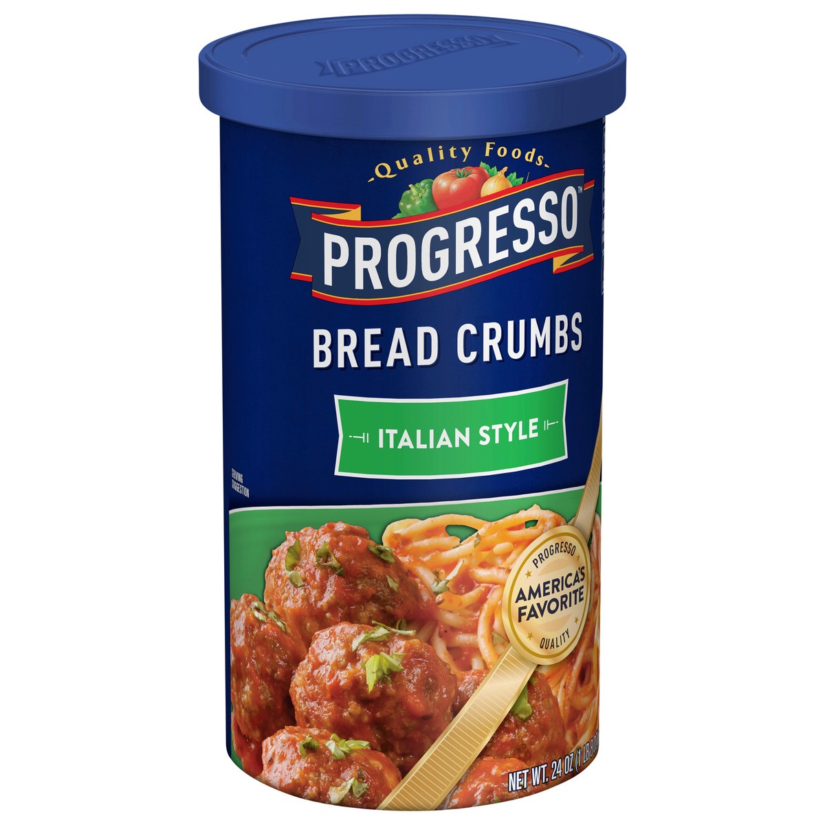 slide 8 of 9, Progresso Italian Style Seasoned Bread Crumbs, 24 ounces, 24 oz