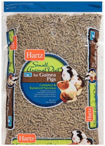 slide 1 of 1, Hartz Small Animal Diet For Guinea Pigs, 2 lb