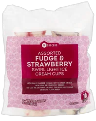 SE Grocers Chocolate Strawberry Ice Cream Cups 10 Count