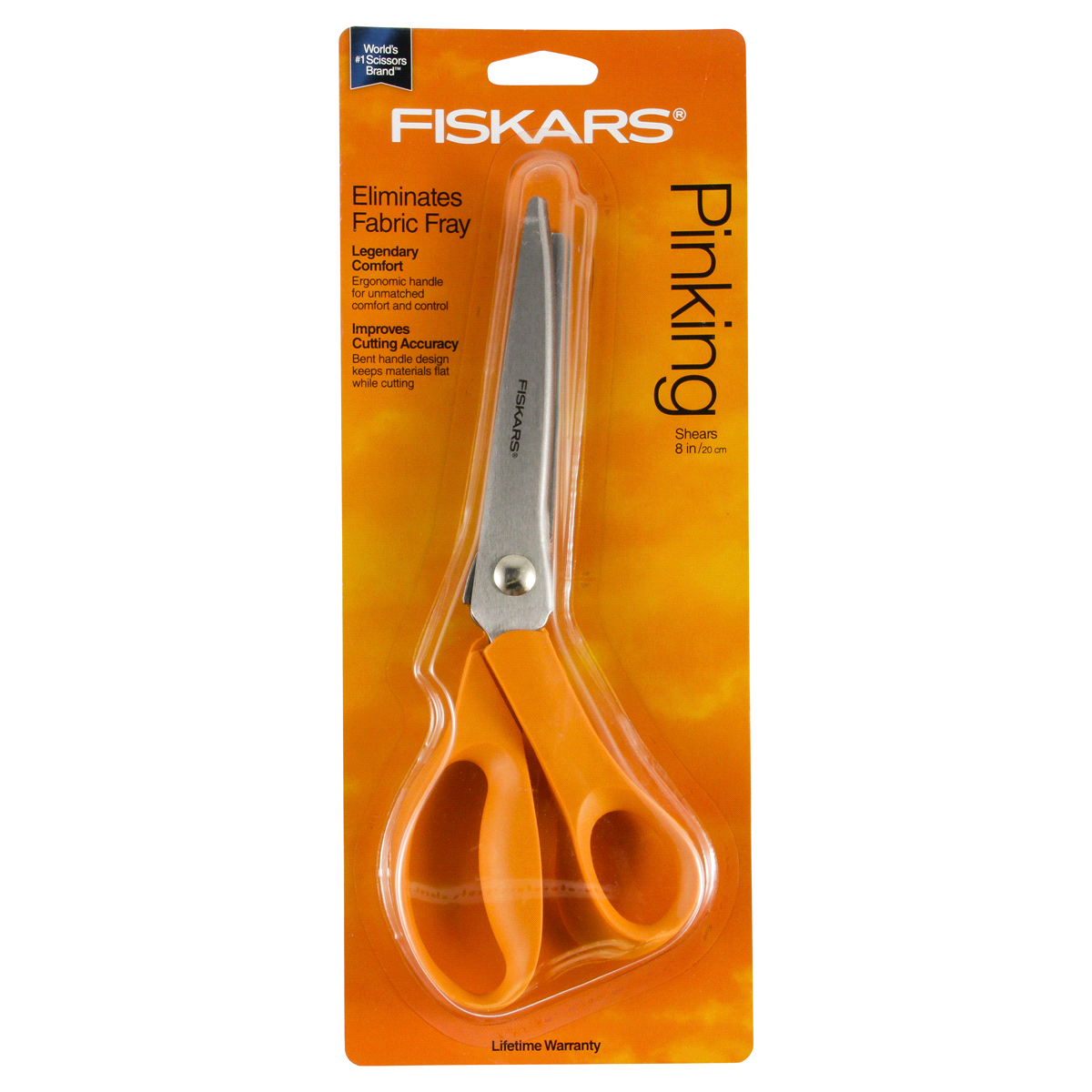 slide 1 of 5, Fiskars Pinking Shears, 9 in