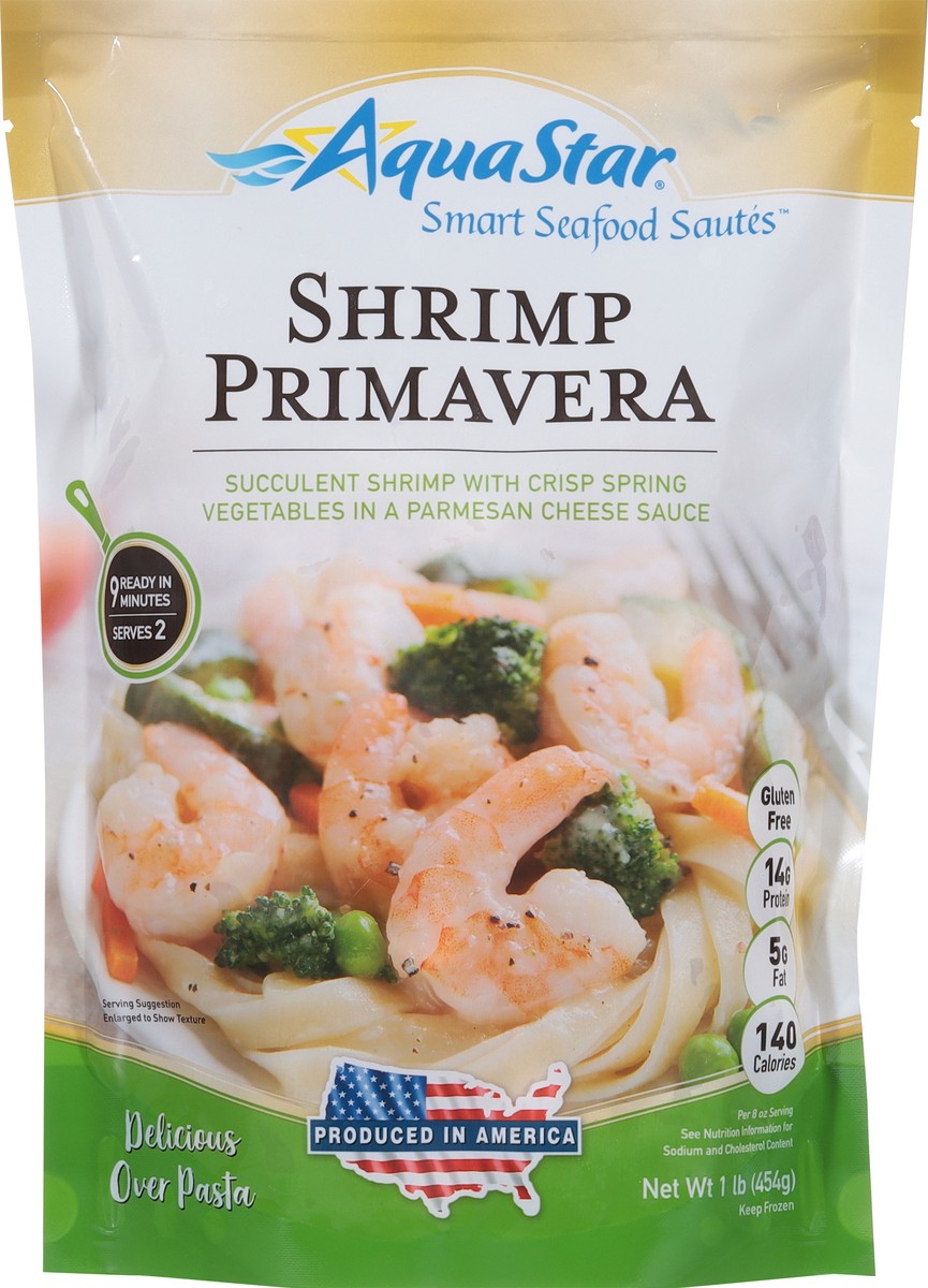 slide 13 of 13, Aqua Star Shrimp Primavera 1 lb, 1 lb