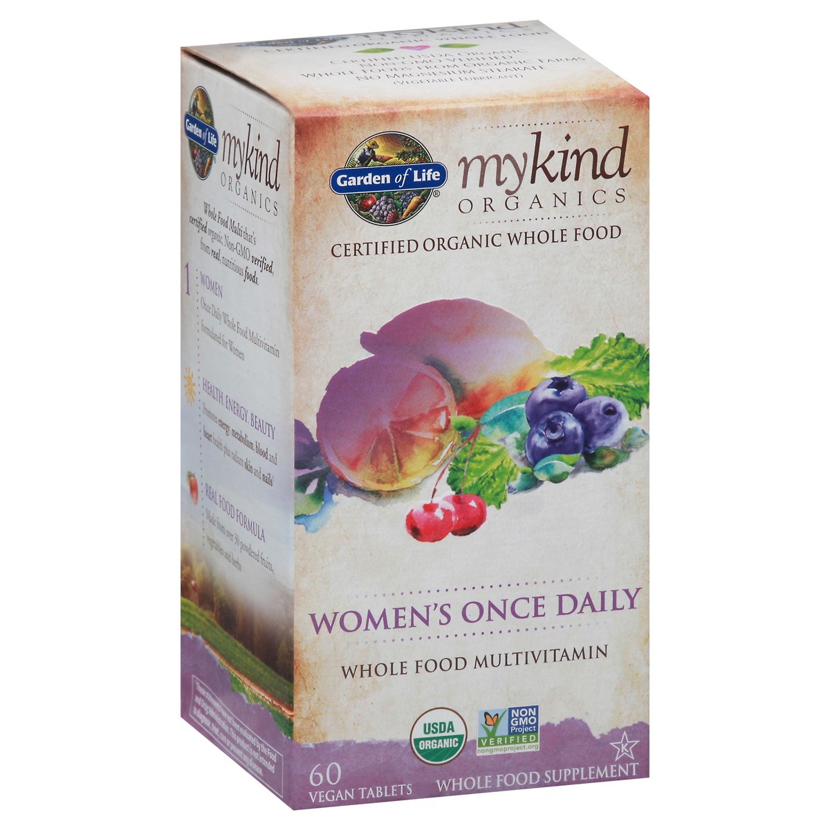 slide 3 of 14, Garden of Life My Kind Organics Women Once Daily Multivitamin, 60 ct