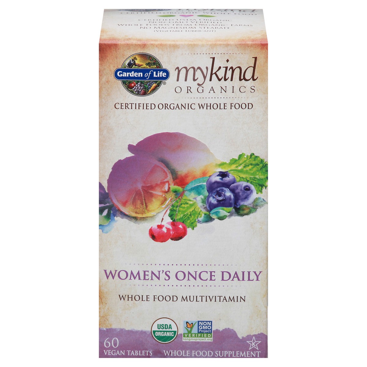 slide 1 of 14, Garden of Life My Kind Organics Women Once Daily Multivitamin, 60 ct