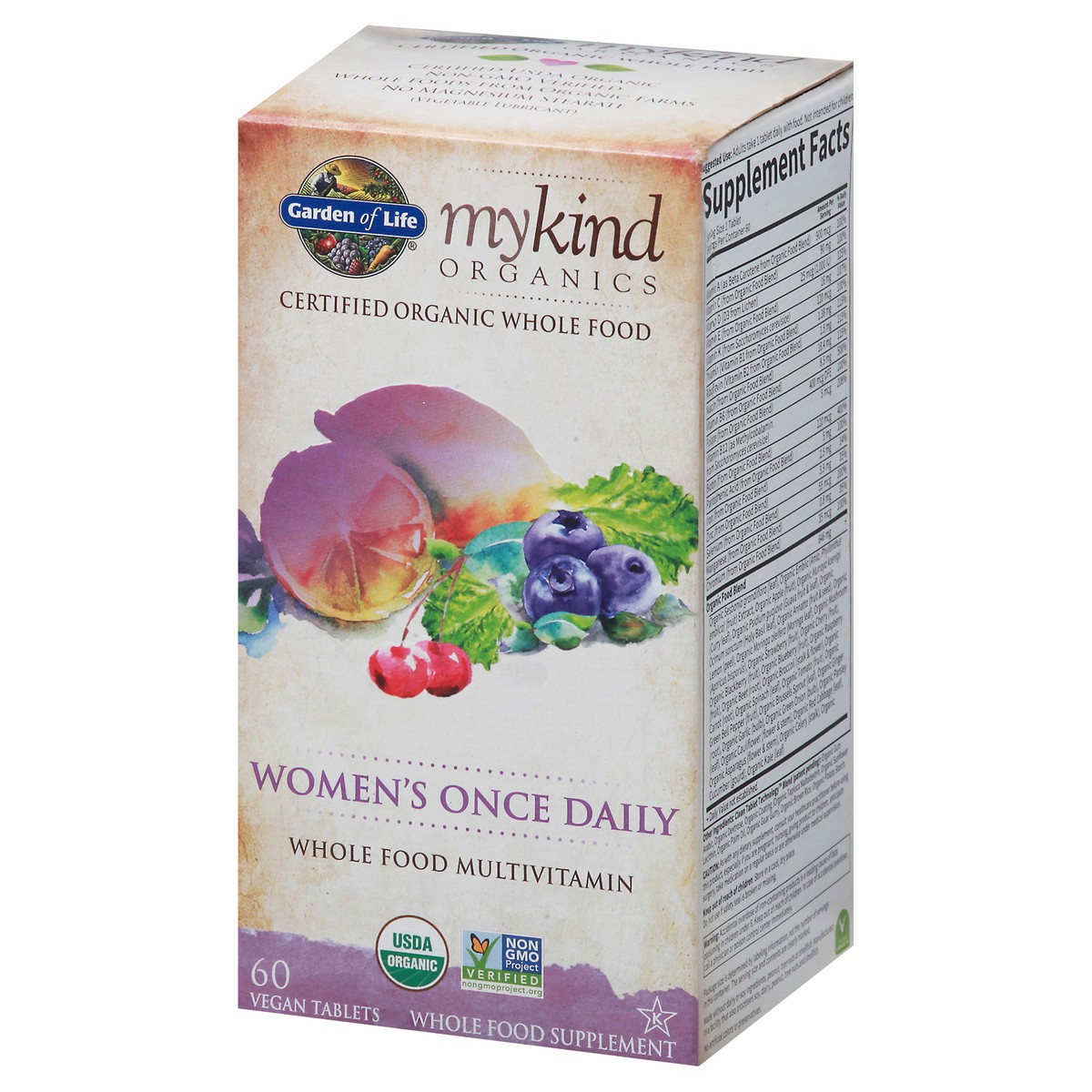 slide 10 of 14, Garden of Life My Kind Organics Women Once Daily Multivitamin, 60 ct