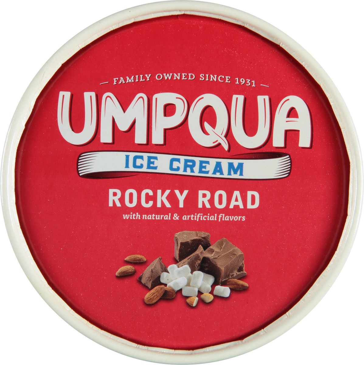 slide 5 of 12, Umpqua Rocky Road Ice Cream 1.5 qt, 1.5 qt