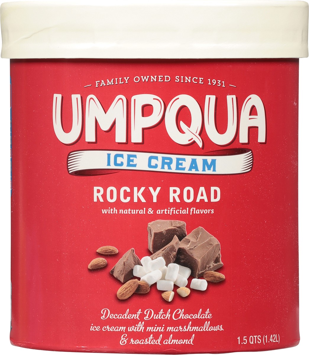 slide 4 of 12, Umpqua Rocky Road Ice Cream 1.5 qt, 1.5 qt