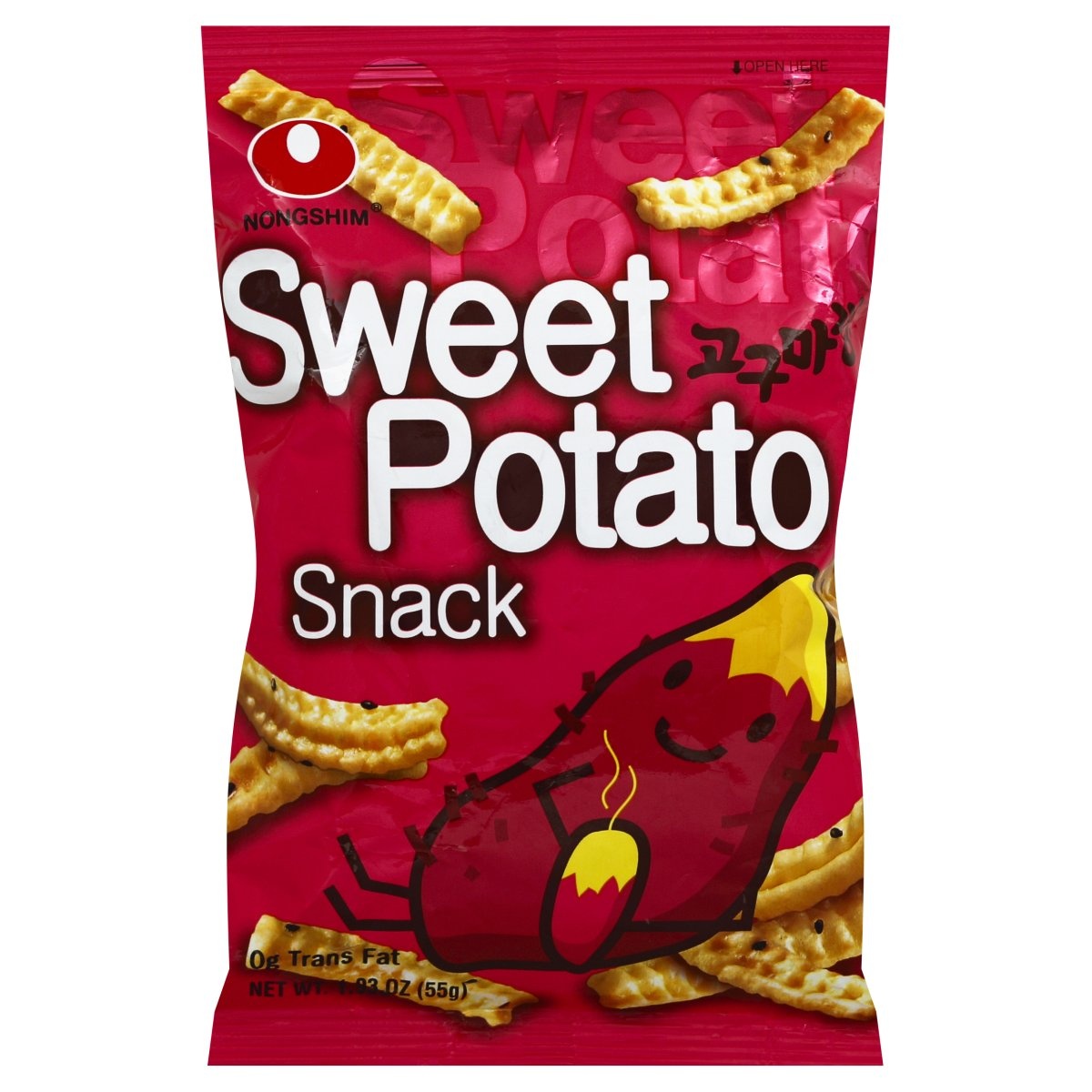 slide 1 of 1, Nongshim Sweet Potato Snack, 1.9 oz