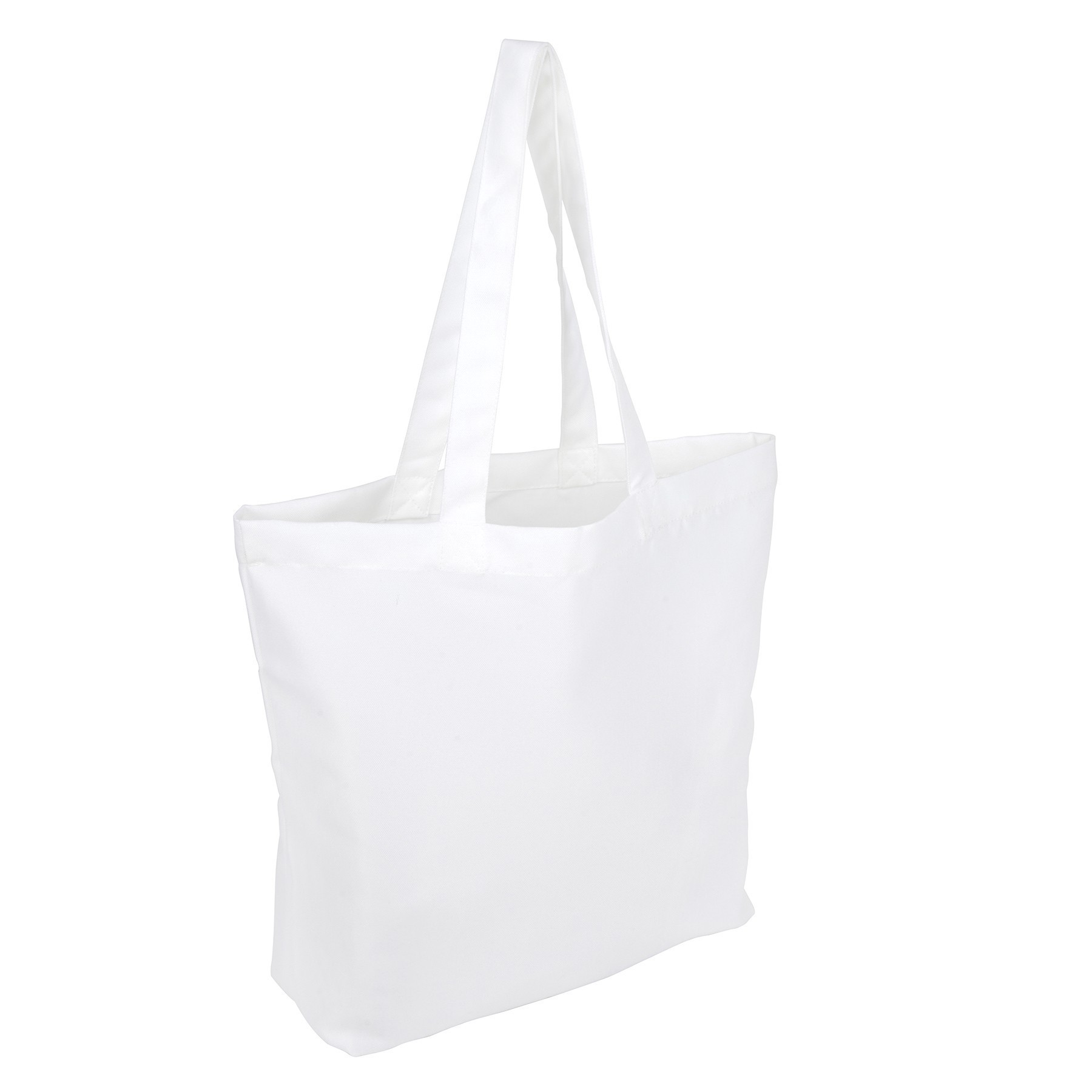 slide 2 of 3, 13" Unfinished Sublimation Tote By Make Market, 12 in x 13 in x 4 in