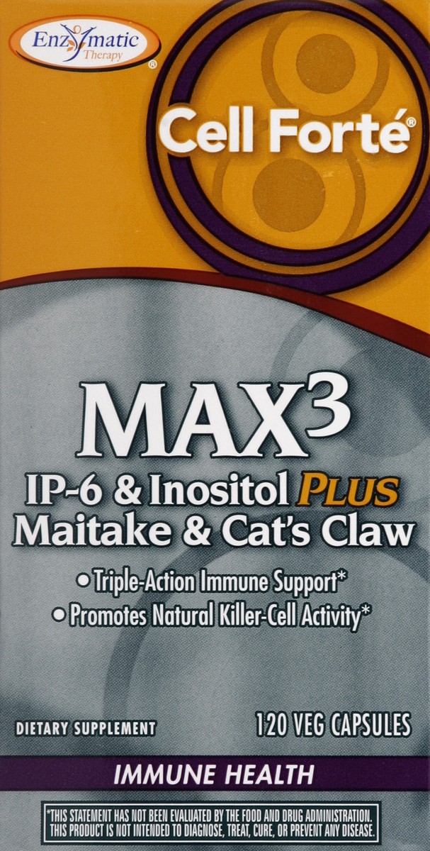 slide 3 of 5, Nature's Way Cell Forté MAX3, 120 ct