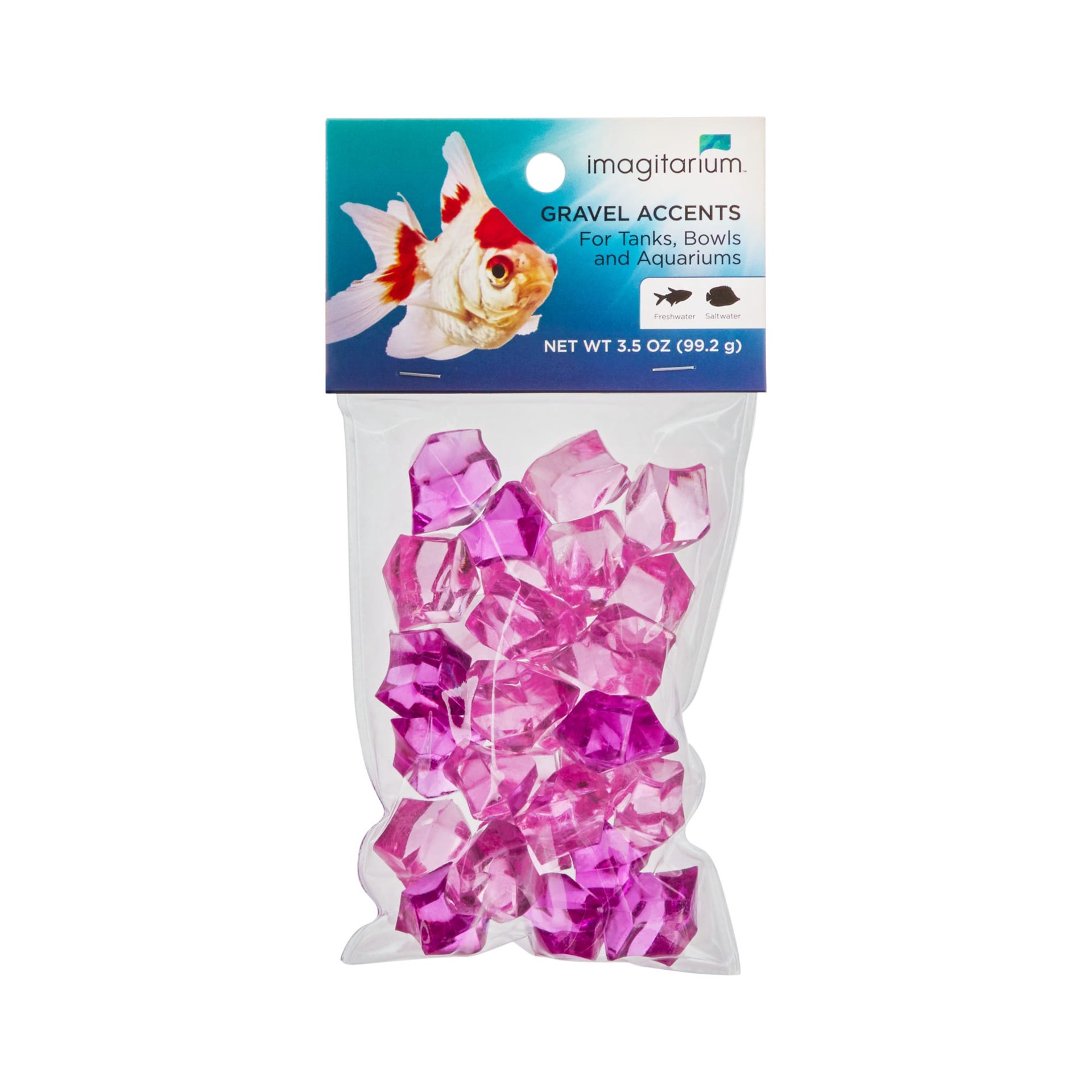 slide 1 of 1, Imagitarium Pink Princess Gems Aquarium Gravel Accent Mix, 1 ct