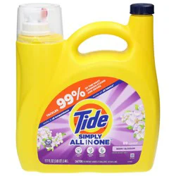 Tide Simply All in One Berry Blossom Detergent 117 fl oz