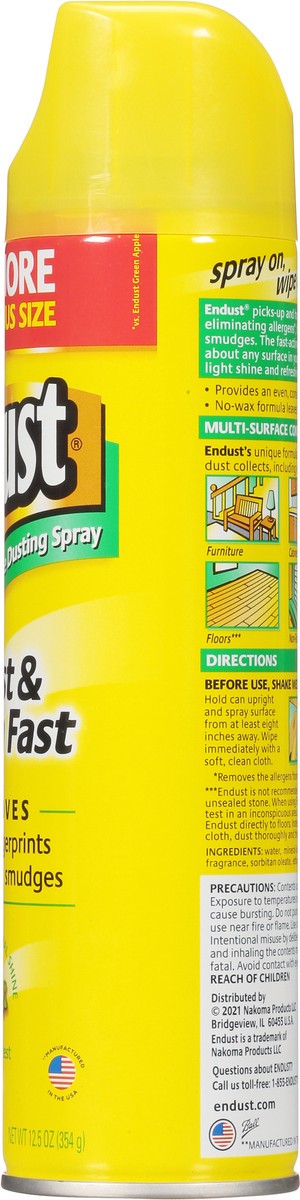 slide 6 of 13, Endust Lemon Zest Multi-Surface Dusting Spray 12.5 oz, 12.5 oz