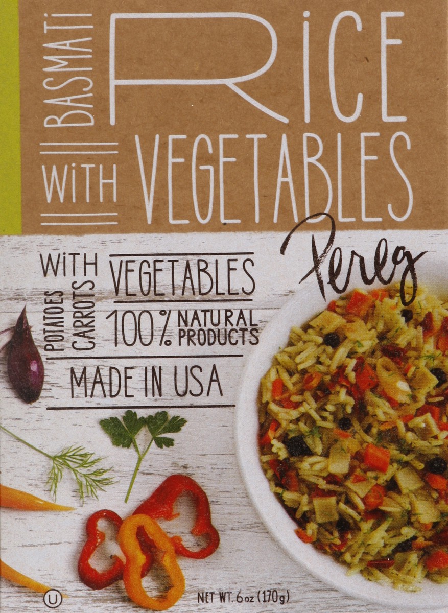 slide 4 of 4, Pereg Basmati Rice with Vegetbles, 6 oz