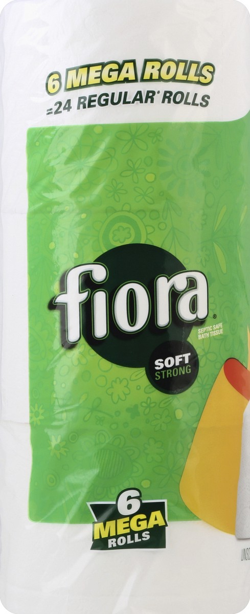 slide 3 of 5, Fiora Bath Tissue 6 ea, 6 ct