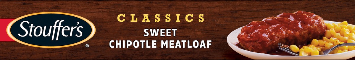 slide 8 of 10, Stouffer's Creative Comforts Meatloaf With Sweet Chipotle Barbeque Sauce, 11 oz