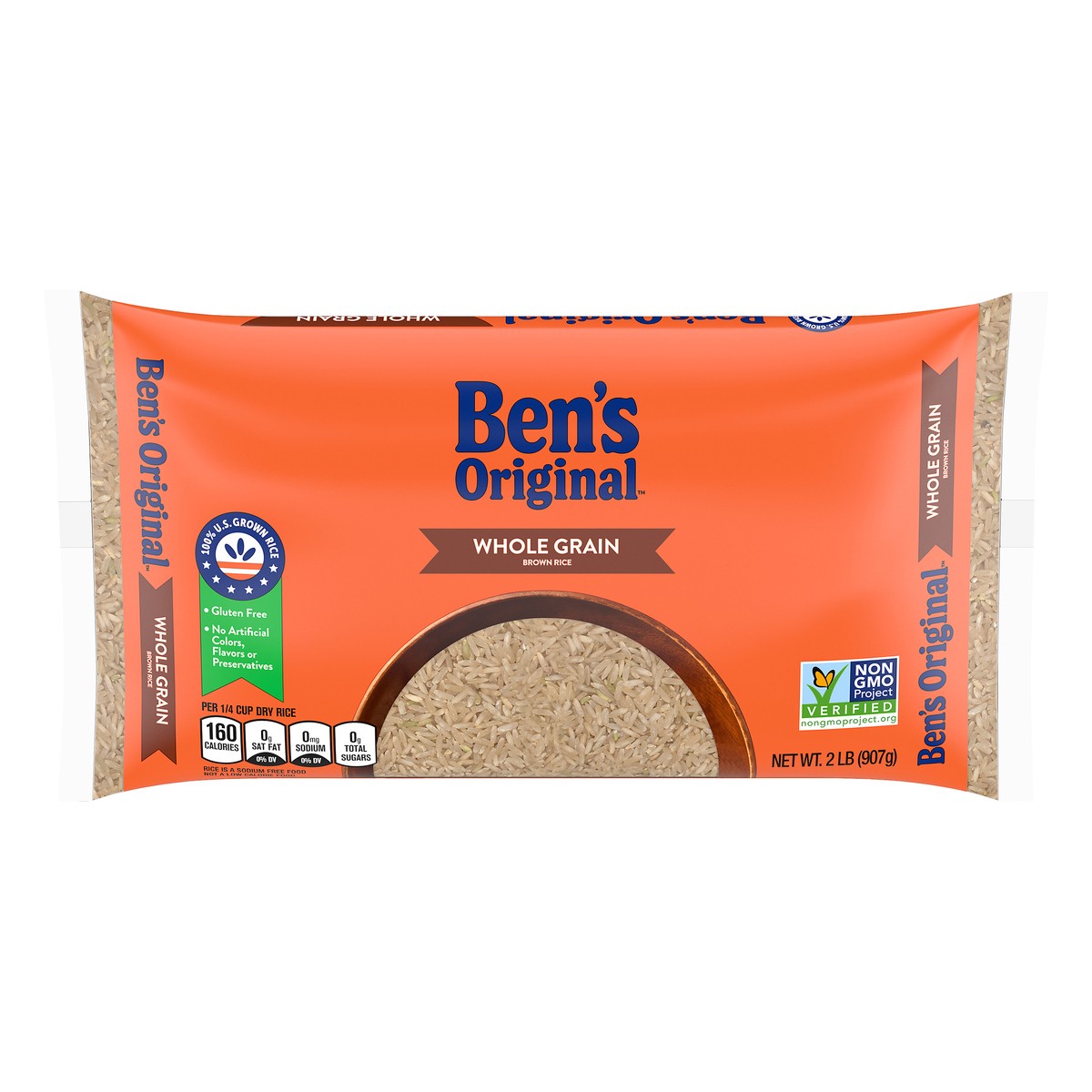 slide 1 of 9, BEN'S ORIGINAL™ Whole Grain Brown Rice 2 lbs., 2 lb