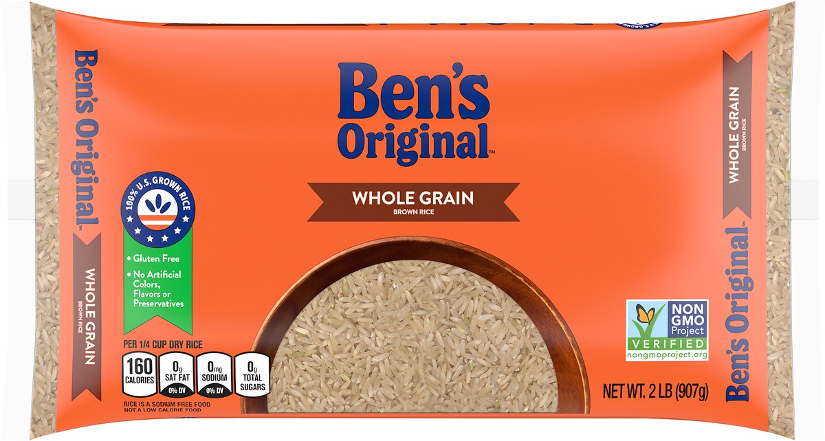 slide 8 of 9, BEN'S ORIGINAL™ Whole Grain Brown Rice 2 lbs., 2 lb