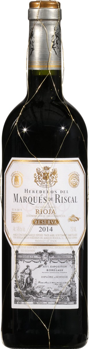 slide 2 of 11, MARQUES DE RISCAL Rioja Reserva Wine 750 ml, 750 ml