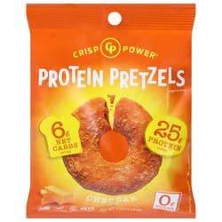 Protein Power Cheddar Flavor Protein Pretzels 1.75 oz