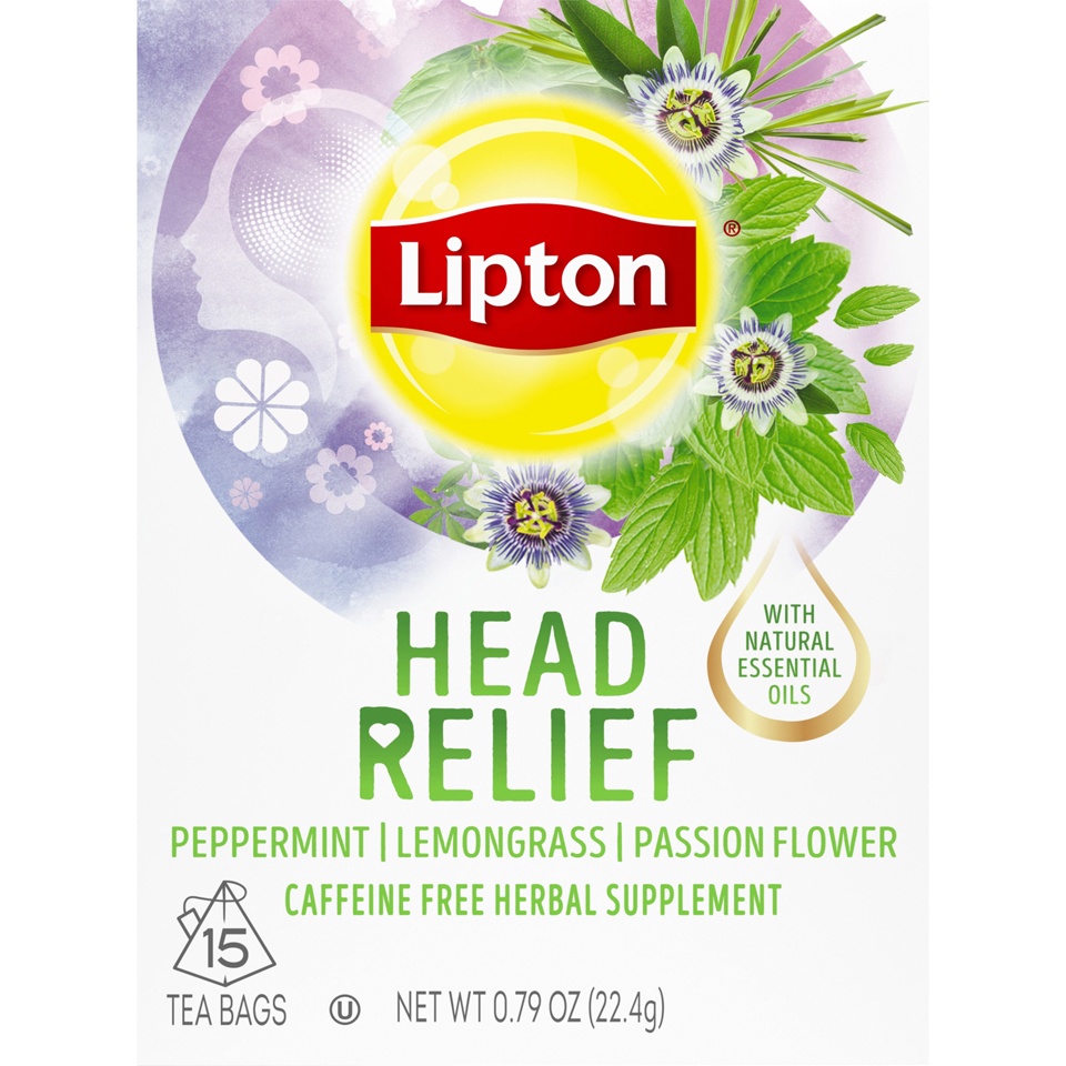 slide 5 of 6, Lipton Daily Support Herbal Supplement with Green Tea, 15 ct