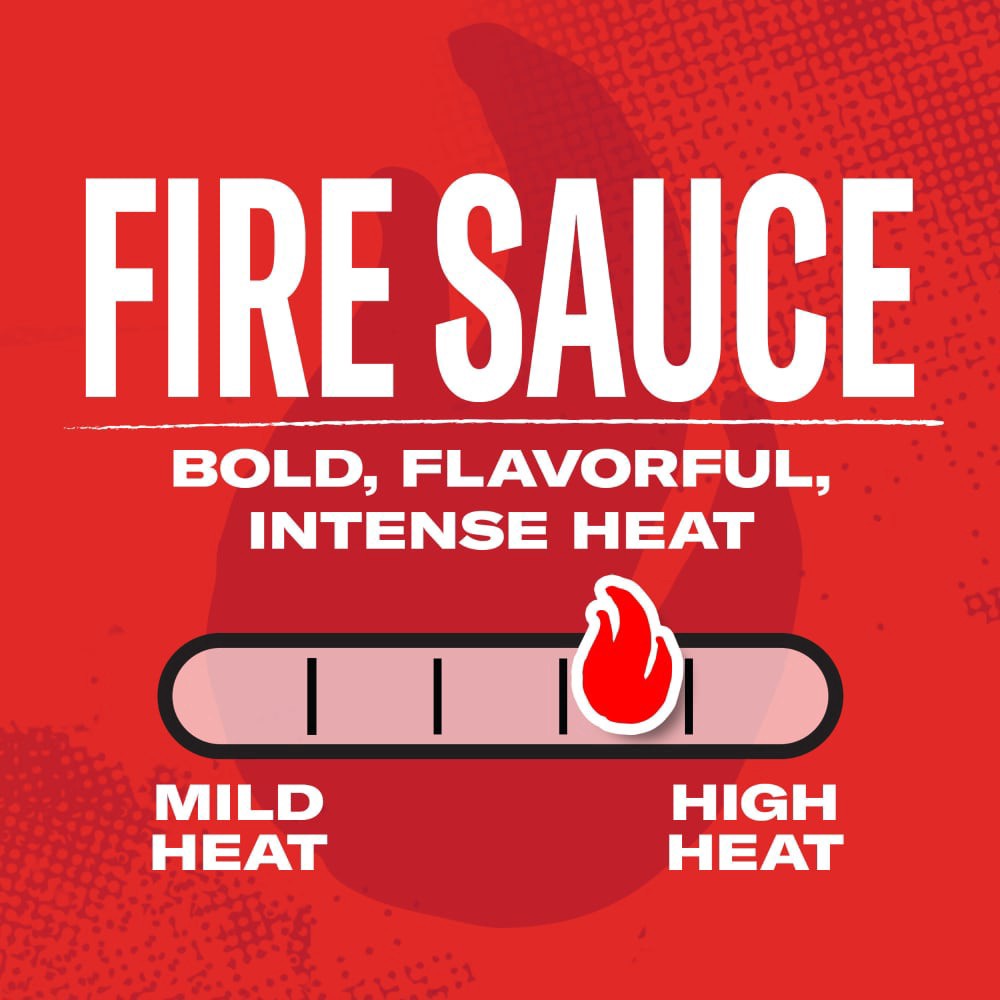 slide 5 of 5, Taco Bell Fire Sauce, 7.5 oz Bottle, 7.5 oz